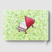 Crème de citron vert aquarelle Journal artistique  (Verso)