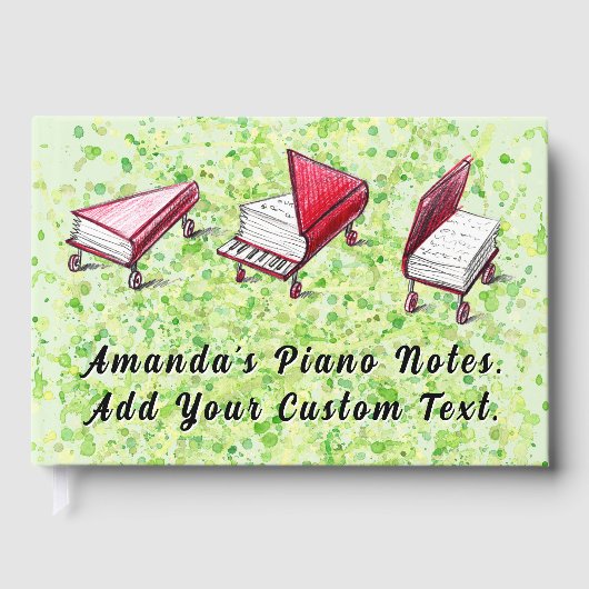 Crème de citron vert aquarelle Journal artistique  (Recto)