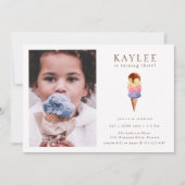 Crème de glace Anniversaire Fête Photo Invitation (Devant)