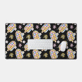 Crème de glace douce et florale - Motif d'été luna (Clavier et souris)