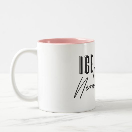 Crème de glace et Neon Dreams Mug (Gauche)