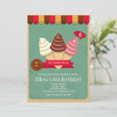 Crème de glace Invitation sociale (Debout devant)