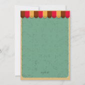 Crème de glace Invitation sociale (Dos)