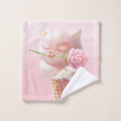 Crème de glace Kitty - Rosy & Dreamy (Gant de toilette)