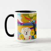 CRÈME DE LA CROP -Chow- classique mug choisir la c (Gauche)