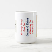 Crème de la tasse #15 d'art de publicité de blé (Centre)