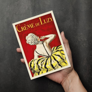 Crème De Luzy Leonetto Cappiello Kaart