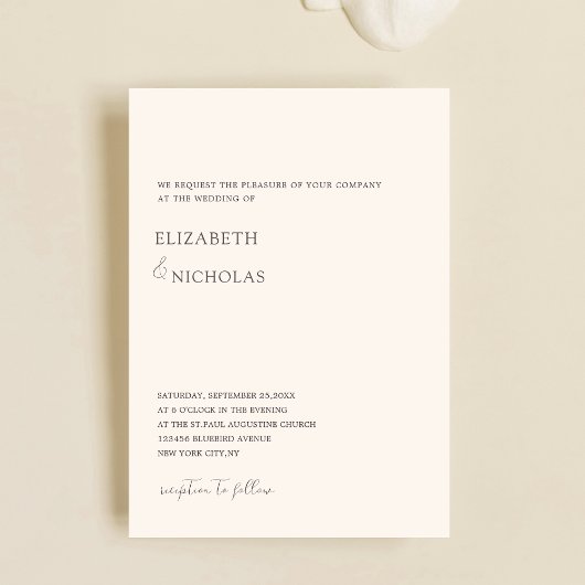 creme digital mariage invitations uk modèle