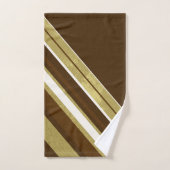 Crème dorée Brown châtaigne (Serviette à main)