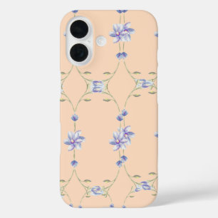 Crème elegantie telefoonhoesje iPhone 16 hoesje