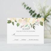 Crème et SAGE | Printemps classique MARIAGE RSVP (Debout devant)