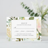 Crème et Sage repas option mariage rsvp (Debout devant)