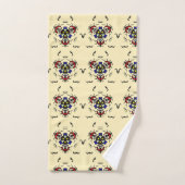 "Crème Ethnique Zen" (Serviette à main)