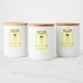 Crème Étiquette Roses Jaunes Diamants Ajouter un l (Bouteilles)