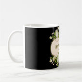 Crème Floral Joyeux Mug de la Fête des Mères (Gauche)