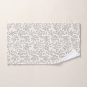 Crème Florale Blanche Chic (Serviette à main)