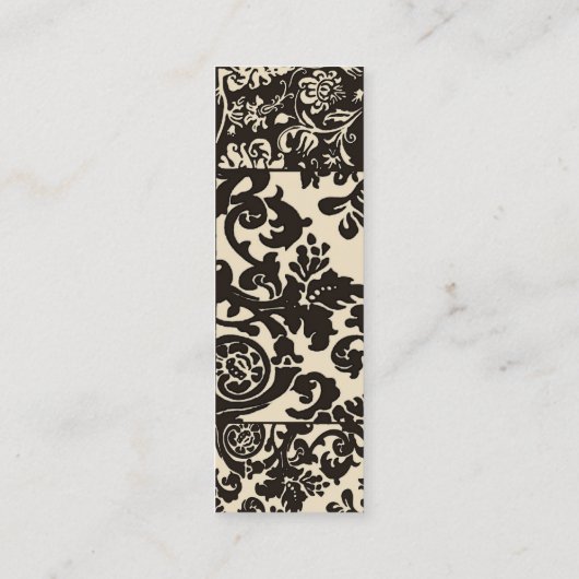 Creme français ~ Slim Calling / Carte de visite (Dos)