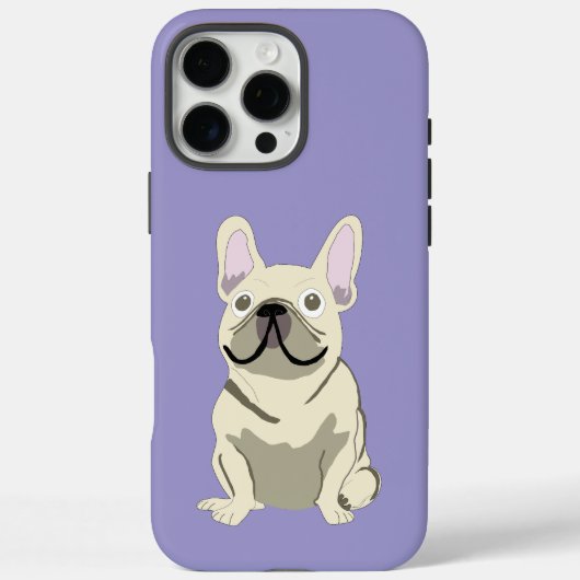 Crème Franse Bulldog,  Case-Mate iPhone Case (Achterkant)