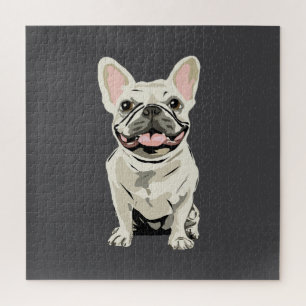 Crème Franse Bulldog, Legpuzzel