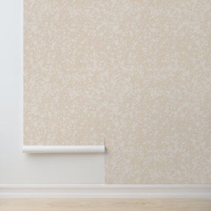 Crème gespikkelde textuur behang