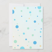 Crème glacée Anniversaire Fête Invitation (Dos)