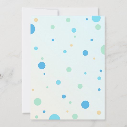 Crème glacée Anniversaire Fête Invitation (Dos)