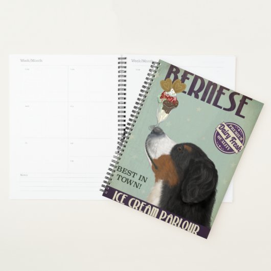 Crème glacée bernoise (Devant avec enveloppe)