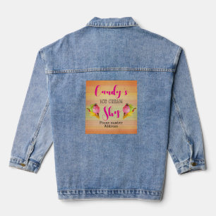 Crème glacée Boutique Denim Jean Veste