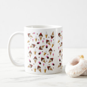 Crème glacée Chocolat Cerise Vanille Mug
