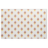 crème glacée cône tissu émoji (Fat Quarter)