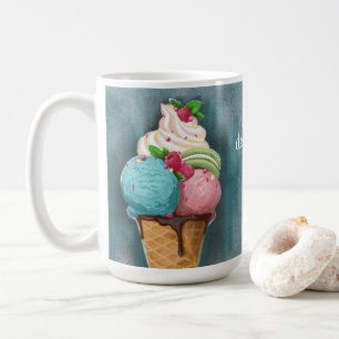Crème glacée de Mug