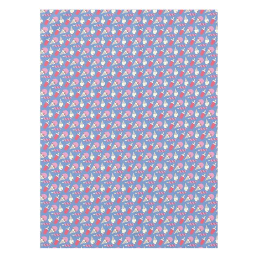 Crème glacée graphique et nappe Popsicles (Devant)