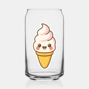 Crème glacée Kawaii douce