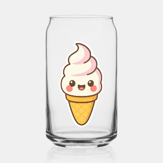 Crème glacée Kawaii douce (Verso)