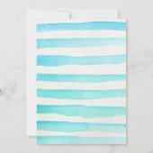 Crème glacée Piscine Anniversaire Invitation Pop O (Dos)