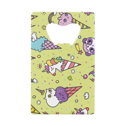 Crème glacée Pop Cute : Motif animal (Devant)