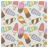 Crème glacée Popsicles tissu Motif (Échantillon)