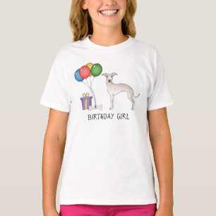 Crème Italiaanse Greyhound Lieve Hond - Verjaardag T-shirt