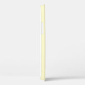 Crème kleur Iphone 12 hoesje (Achterkant / Rechts)