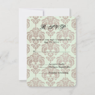 Crème Mariage damassé RSVP