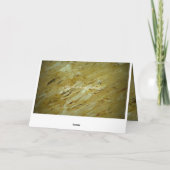 Crème Marmer dank u Bedankkaart (Achterkant)