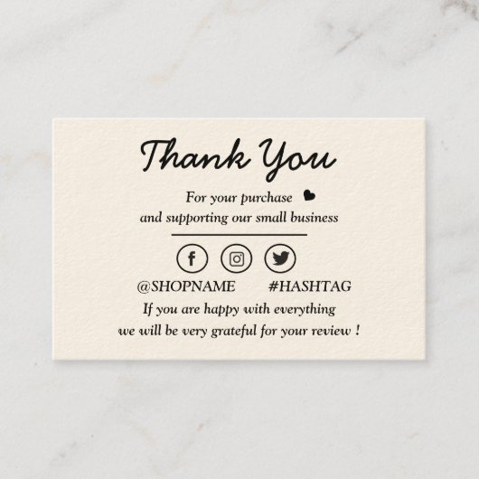 Crème moderne et Carte de visite or (Devant)