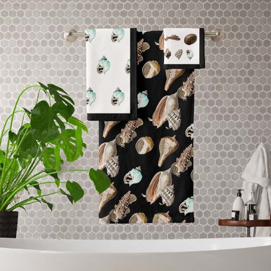 Crème nautique moderne Turquoise coque Salle de ba