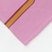 Crème patroon, illustratie. fleece deken (Hoek)