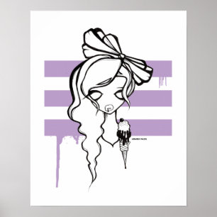 Crème Poster, 16x20 Poster