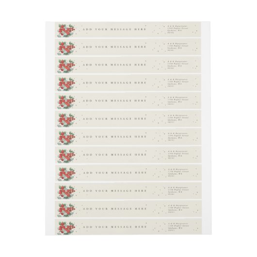 Crème Rode bessen + Eucalyptus Kerst Skinny (Vel)