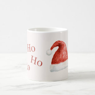 Crème Rood Wit Ho Ho Ho Kabouter Hoed Koffiemok