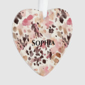 Crème rose Brown Léopard Noël (devant)