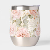 Crème Roses Roses Roses Rose Flore Fête des mariée (Gauche)