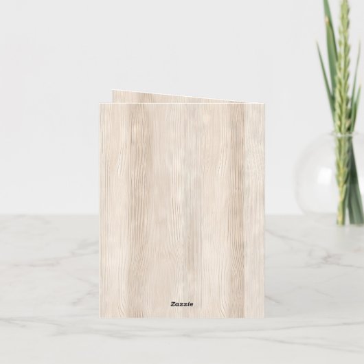 Crème rouge romantique Roses Faux Merci en bois (Dos)